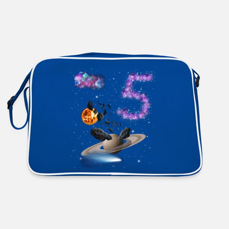 5. Geburtstag Retro Tasche