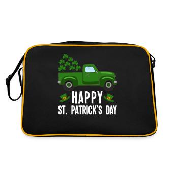 La Saint-Patrick - Sac Retro - noir/or - Dos
