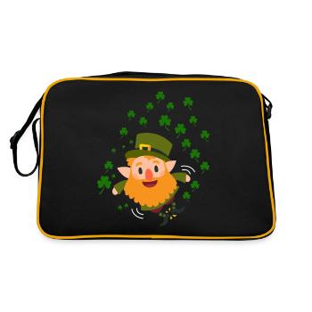 Saint-Patrick enfant enfant - Sac Retro - noir/or - Dos