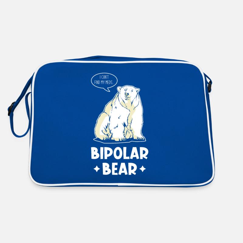 Bipolar Bär Retro Tasche