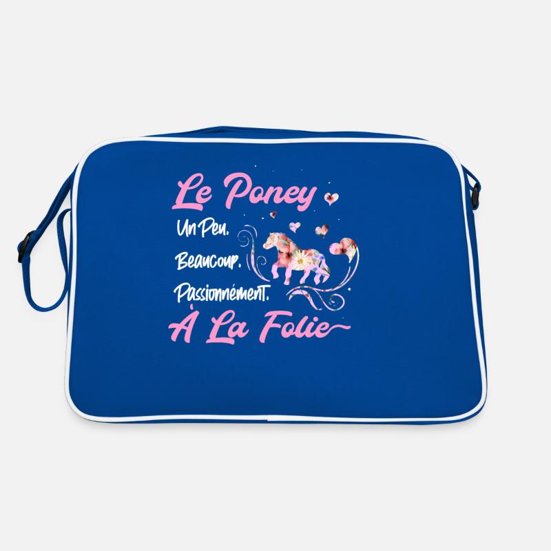 Idée Cadeau Propriétaire De Poney Sac Retro