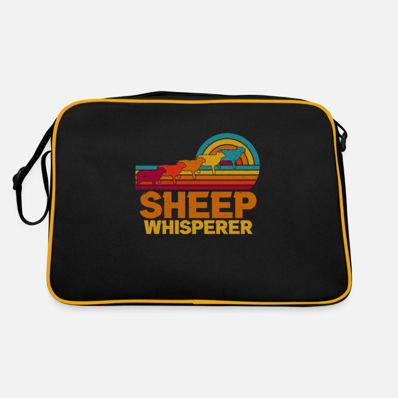 A sheep whisperer is an expert for these cute wool Retro Bag