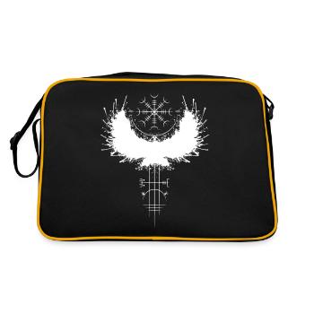 Viking Aegishjalmur Helmet of Awe Terror - Retro Bag - black/gold - Back
