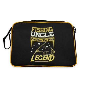 Oncle Fischer - Sac Retro - noir/or - Dos
