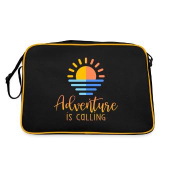 Travel Travel Holiday World Tour Flying - Retro Bag - black/gold - Back