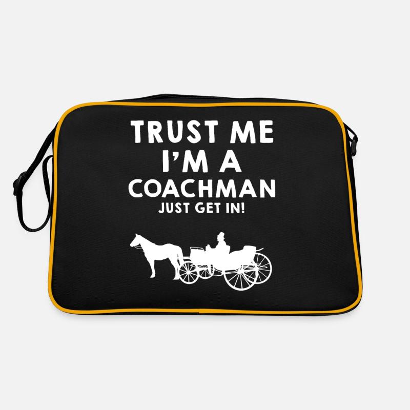 Cocher cocher cheval Sac Retro