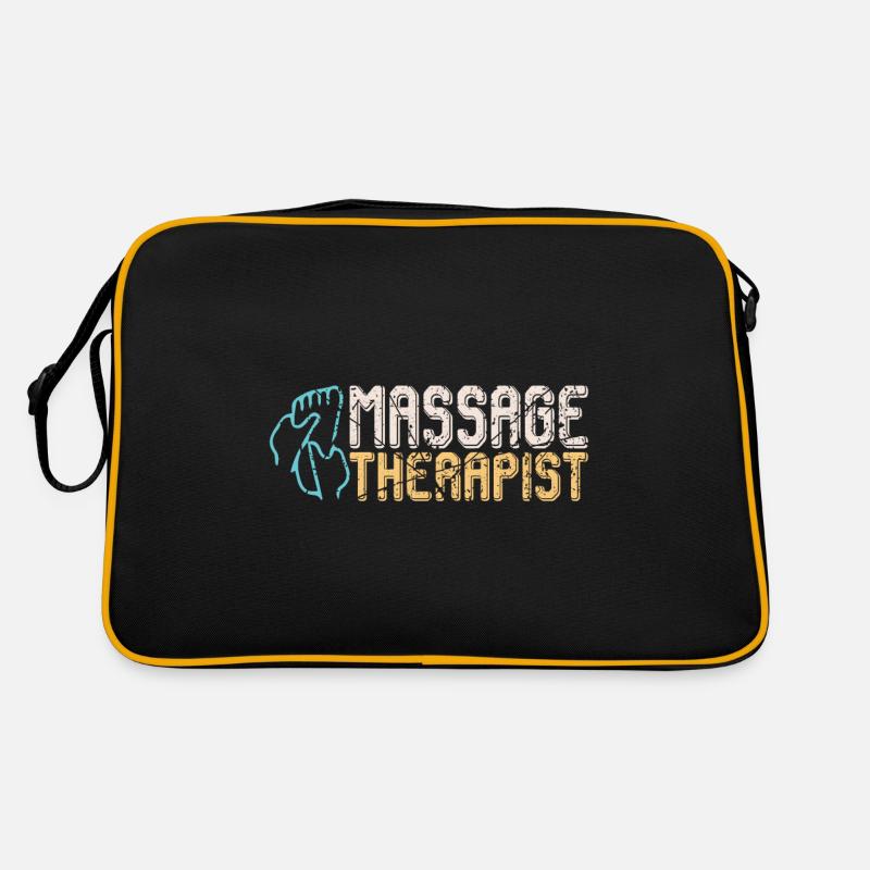 Massage therapist feet Retro Bag