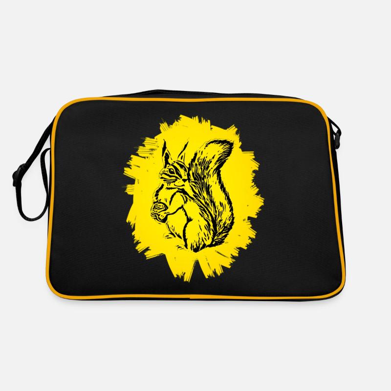 Écureuils Sac Retro
