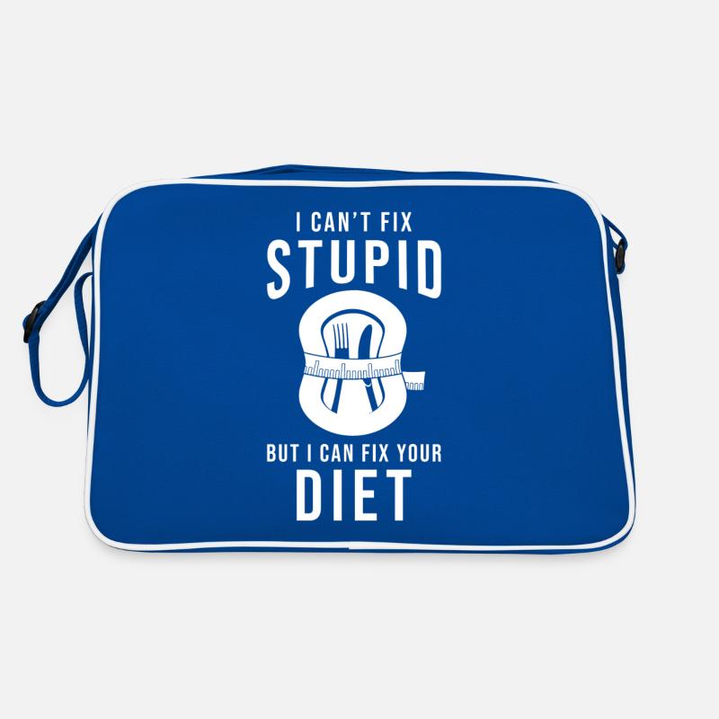 Ernährungberater Diätassistent Retro Tasche