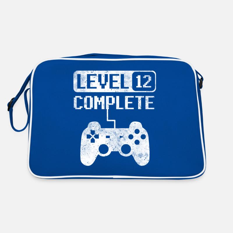 12e anniversaire 12 ans d’anniversaire d’enfant Sac Retro