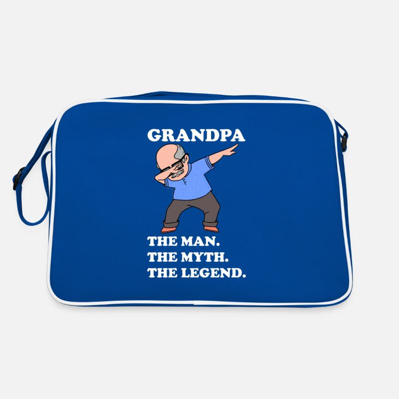 Opa Der Mann der Mythos die Legende Retro Tasche