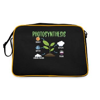 Garden Garden Arbei Plants Flowers Gardener Vegetables - Retro Bag - black/gold - Back