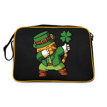 Saint Patricks Shenanigans St Patricks Day - Sac Retro - noir/or - Dos