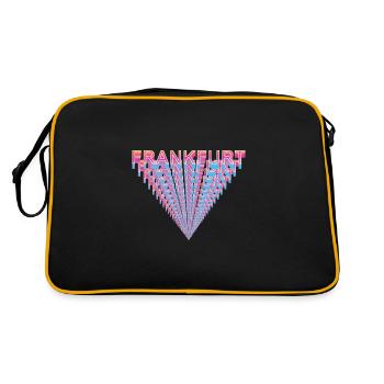 Francfort-sur-le-Main - Sac Retro - noir/or - Dos