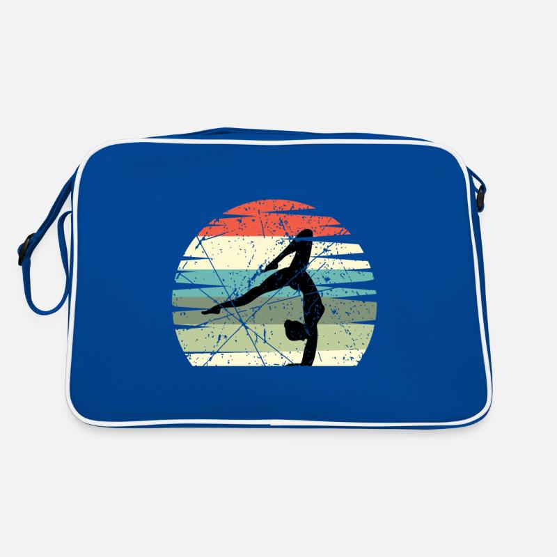 Gymnastik Mädchen Retro Tasche