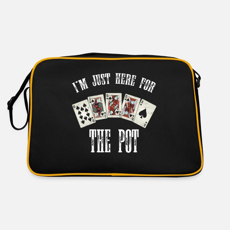 Poker tshirt insolent pour les joueurs de poker et les gamblers Sac Retro