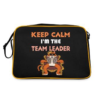 Teamleader Group Leader - Retro Bag - black/gold - Back