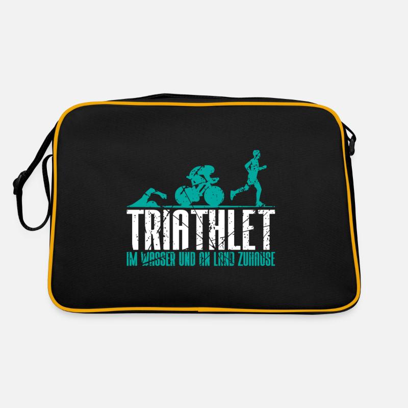 Cadeau de Triathlète Sac Retro