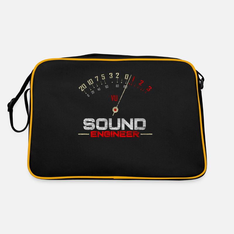 Sound Engineer VU Meter - Sound Engineer Sound Engineering Retro Bag