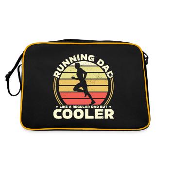Running Papa Comme Papa Normal, Mais Cooler - Sac Retro - noir/or - Dos