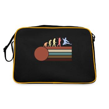 Karate - Retro Bag - black/gold - Back