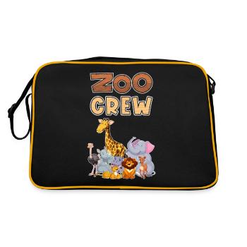 Zoo Crew Zoo Excursion Kids - Retro Bag - black/gold - Back