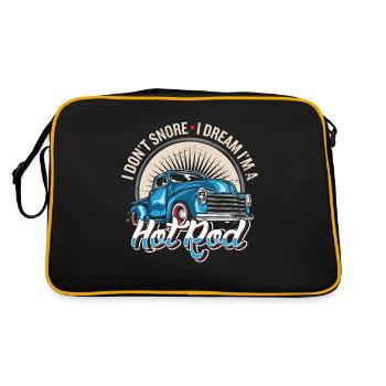 Hot Rod - Sac Retro - noir/or - Dos