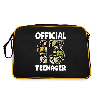Adolescente Official Ado 13 ans anniversaire - Sac Retro - noir/or - Dos