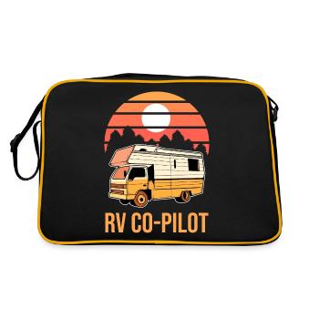 RV Co-Pilot RECREATIONAL VEHICLE Motorhome Travel - Sac Retro - noir/or - Dos