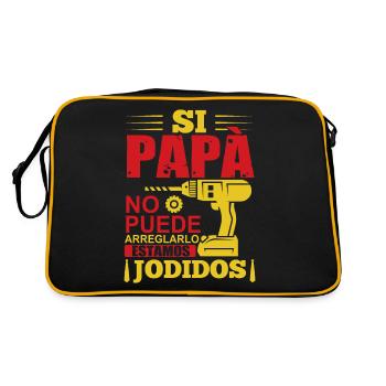 Papà Manitas Artesano Regalo Para El Día Del Padre - Sac Retro - noir/or - Dos