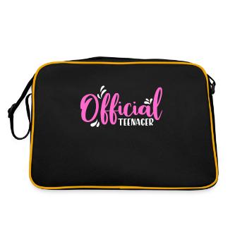 Adolescente Official Ado 13 ans anniversaire - Sac Retro - noir/or - Dos