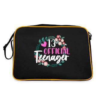 Adolescente Official Ado 13 ans anniversaire - Sac Retro - noir/or - Dos