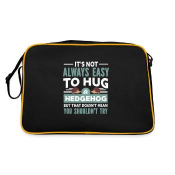 Hérisson - Sac Retro - noir/or - Dos