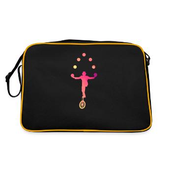 Jonglerie - Sac Retro - noir/or - Dos