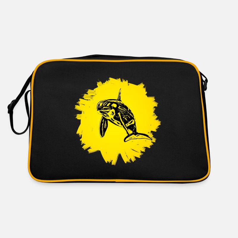 killer whale Retro Bag