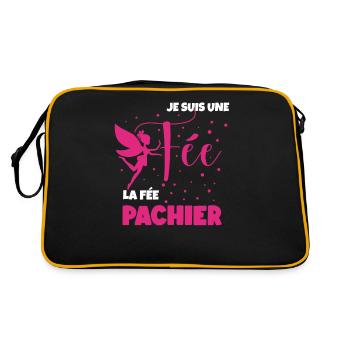 Je suis Une fée la fée PasChier - Sac Retro - noir/or - Dos