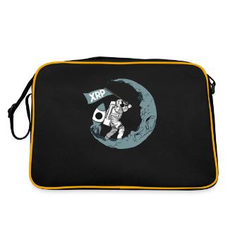 XRP To the Moon Ripple XRP Astronaut Crypto - Retro Bag - black/gold - Back