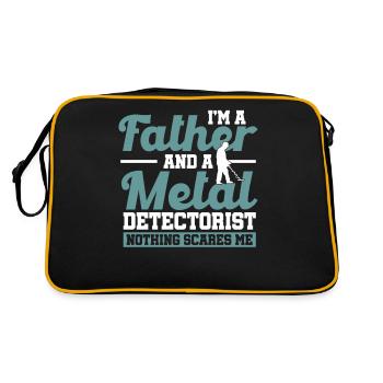 Chercheur de métal Sondler Chasseur de Trésor - Sac Retro - noir/or - Dos