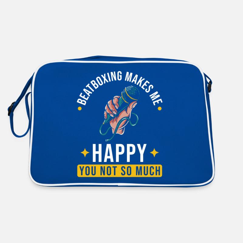 Beatbox Beatboxer Beatboxing Retro Tasche