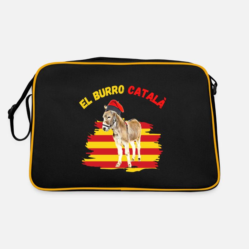 Ane Catalan - Sac Retro - noir/or