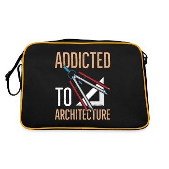 Architecture Design for an Architecture Nerd - Retro Bag - black/gold - Back