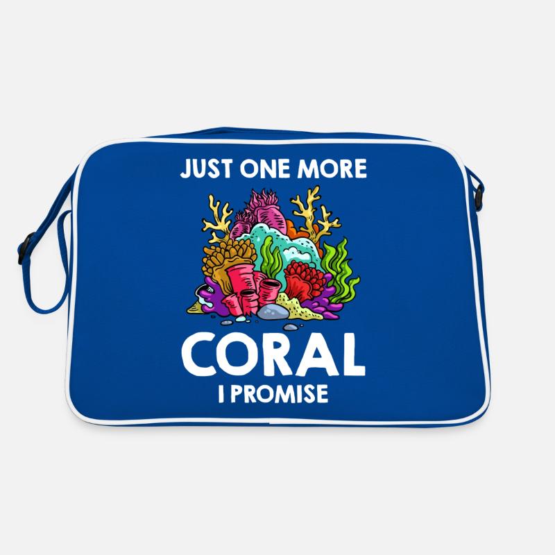 Coral Reef Aquarium Aquarist Soft Stone Fish Retro Bag
