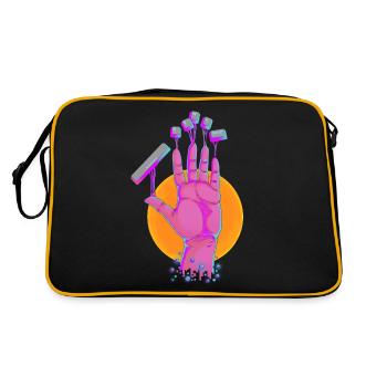 Gamerhand PC - Retro Bag - black/gold - Back