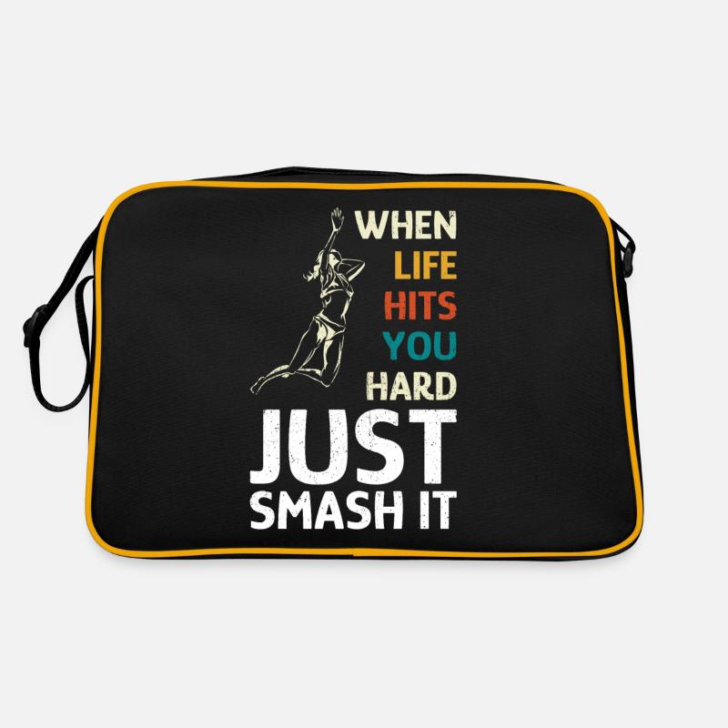 When Life hits you hard Just Smash it Sac Retro