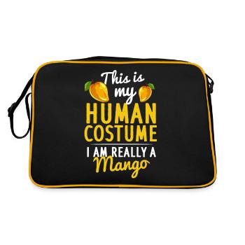 Mango Fruit tropical Salsa Chutney - Sac Retro - noir/or - Dos