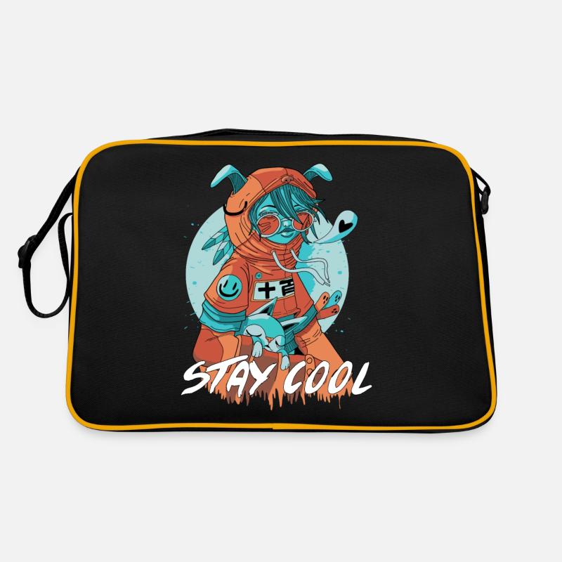 Stay Cool Chats Comicstyle Art Design Sac Retro