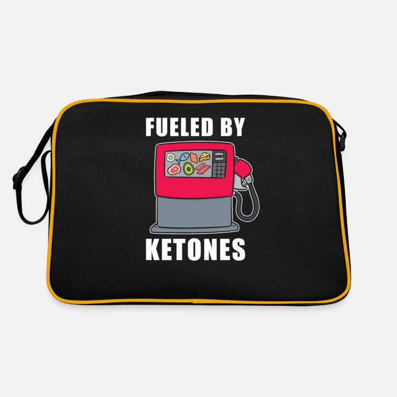 Keto Diät Ketogen Ketose Kohlenhydrate Retro Tasche
