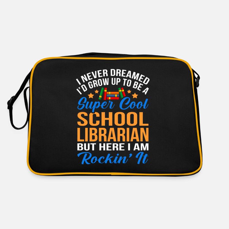 Super Cool Gift for Librarians Retro Bag