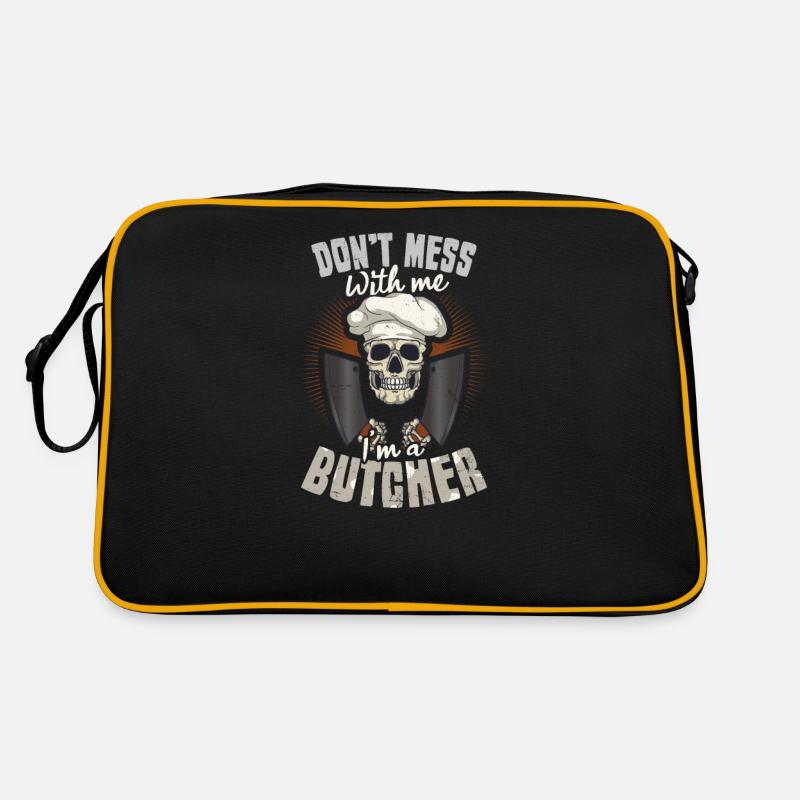 Butcher Don't Mess With Me I'm A Butcher Sac Retro