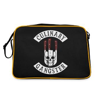 Culinary Gangster for Cooking Lovers and Chefs - Sac Retro - noir/or - Dos